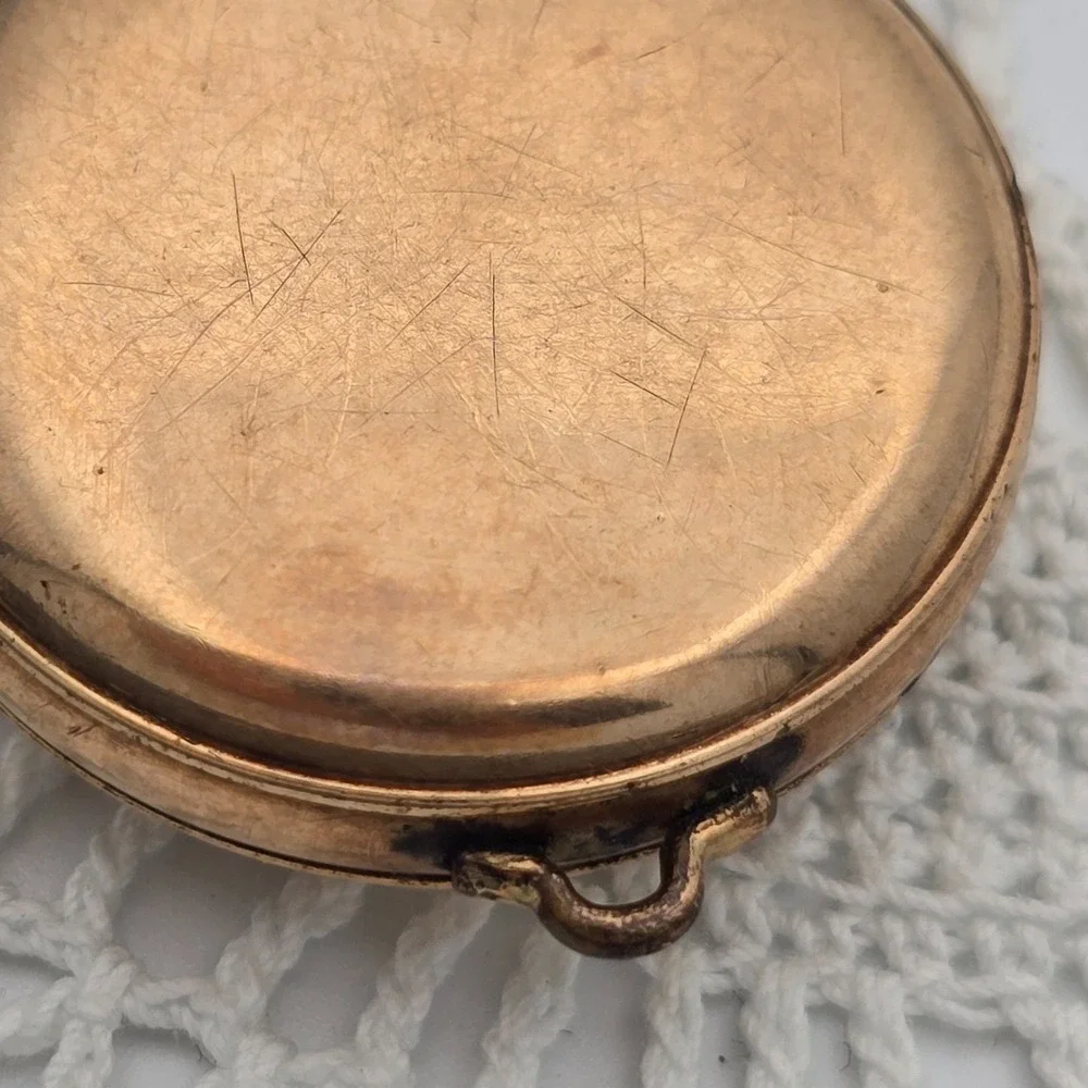 Antique A Schild Swiss Pocket Watch Gold Filled G Ducommun Case 1915 Non Running